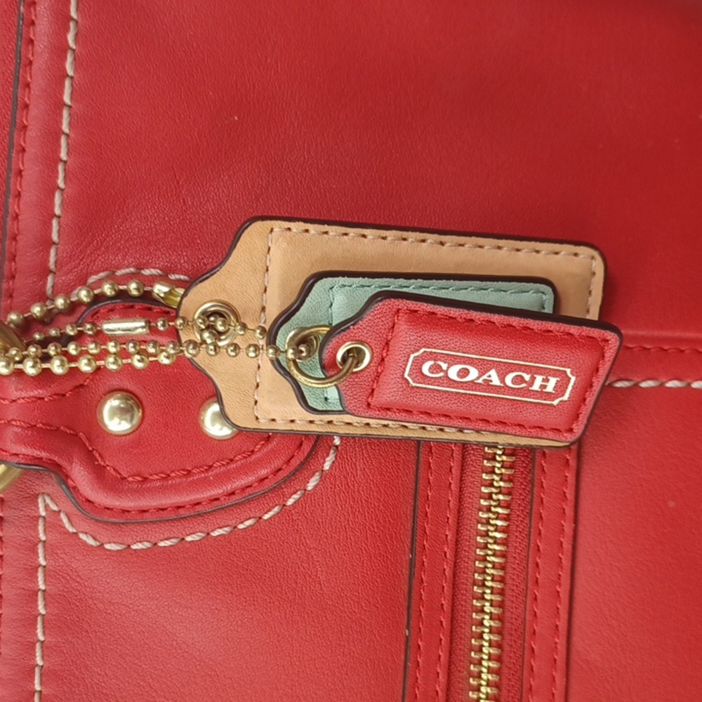 Coach 23441 Poppy Red - Picture 2 of 16